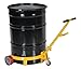 Vestil LO-DC-PU Steel Low Profile Drum Dolly with Poly On Steel Casters 21-5/8 In. x 31-5/8 In. x 37-5/8 In. 1200 Lb. Capacity Yellow