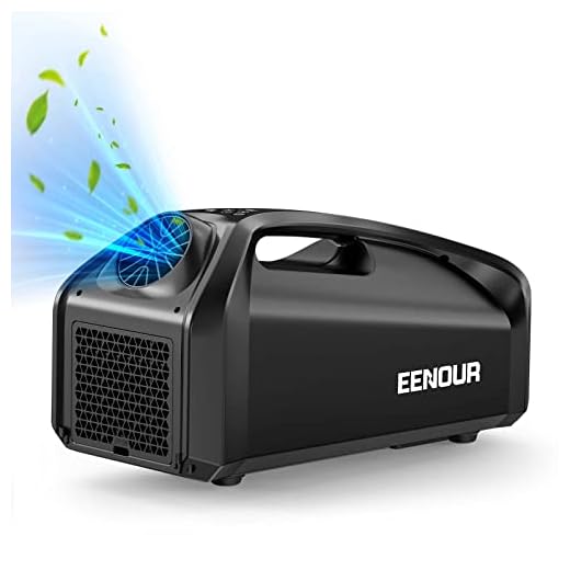 EENOUR QN750 Portable Air Conditioners, Home AC Unit 2900 BTU's, Dual Hose System, 210W Low Power Consumption for Camping Tent, Truck, Car, Van and RV