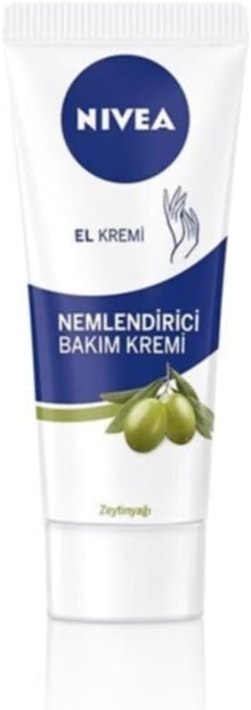 NIVEA Zeytinyağlı El Kremi, 75ml, Nemlendirici, Cilt Bakımı