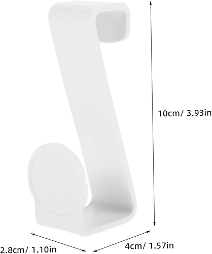 Miniatura 7 de 6 piezas multifuncional z gancho de cocina gancho de perforación gancho de asiento de inodoro gancho de asiento de inodoro gancho de plástico