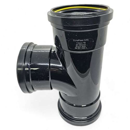 Raccord en PVC de 110 mm conforme aux standards de drainage