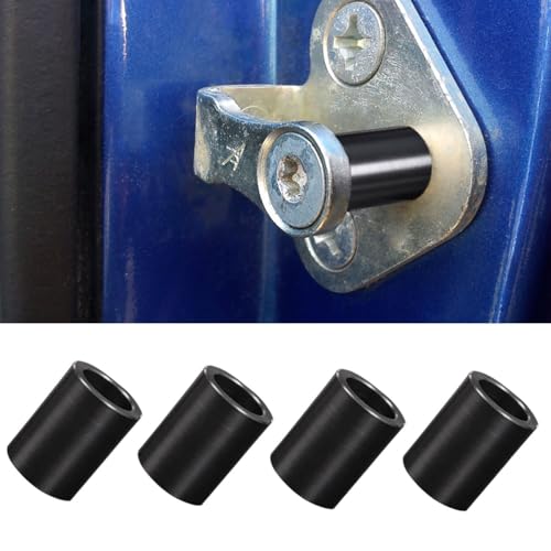 BILLFARO 4Pcs 7/8" Door Lock Lift Striker Bushings,1/2" ID 11/16" OD Tailgate/Liftgate Striker Bushing Assortment for Ford F150 F250 F350 for Ford Bronco 1980-1996 for Ford Mustang 1983-1993