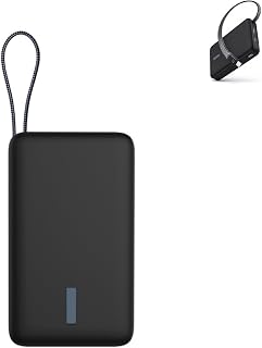 シリコン保護ケース UGREEN 67W 20000mAh モバイルバッテリー、リストストラップ付き耐衝撃カバー、ポータブル充電器用滑り止めスキン、ブラック