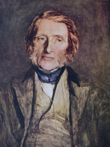Murales de lienzo con el retrato de John Ruskin de Hubert Von Herkomer en tamaño 60x90cm