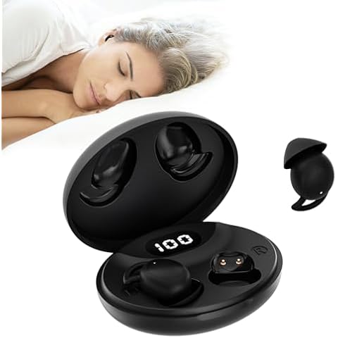 IFECCO Invisible Sleep Headphones Bluetooth - Small Wireless Sleep Earbuds for Side Sleepers,Sleepbuds Comfortable Noise Blocking,IPX6 Waterproof Wireless Tiny Headphones for Sleeping Cover