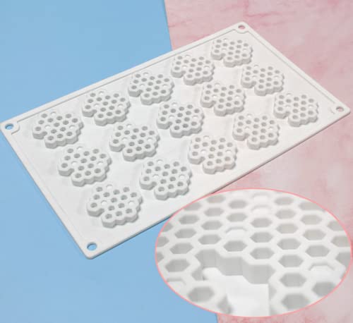 DD-life Honeycomb Mold Silicone Mold Fondant Molds for Cake Cupcake by DD-life - Used condition - Image 6