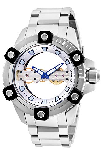 Invicta Men's 26485 Reserve Mechanical 2 Hand Silver Dial Watch