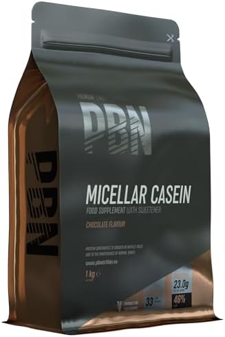 Premium Body Nutrition - Caseína micelar, 1 kg (Paquete de 1), sa...