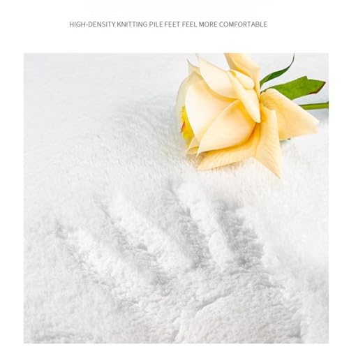 Tapis imperméable et antidérapant crème clair 50x80 cm