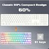 T30 PRO Wireless RGB Gaming Keyboard for Axon 40 Ultra/nubia Z40 Pro/Blade V40 Vita/nubia Red Magic 7 Pro/nubia Red Magic 7, BT/2.4Ghz Wireless Mechanical Keyboard, Hot-Swap Linear Quiet Red Switch