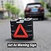 Electric Car Jack 2 Ton 12V Electric Scissor Jack with Storage Box for Car SUV Tire Changes (Lifting rang: 4.72~14.57 inch)