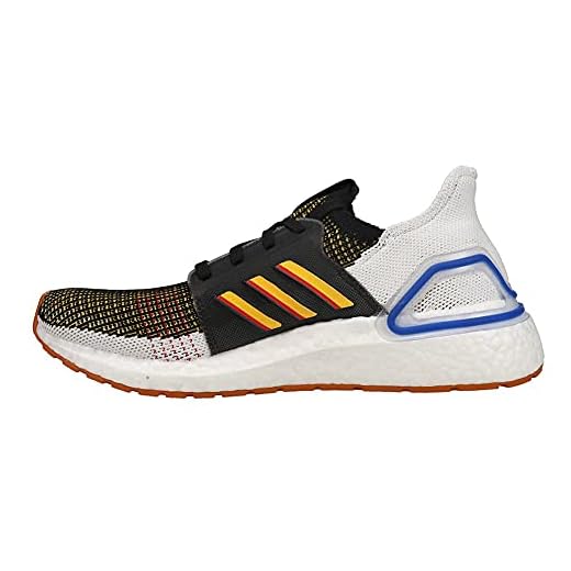 adidas Ultraboost 19 J (Grade School) in Black/Active Gold/Scarlet (Toy Story-Woody), 6