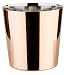 Produktbild APS 40617 Snackholder - Servier-Eimer/-Becher, Ø 8,5 cm, Höhe 8,5 cm, Edelstahl, 0,35 Liter, Kupfer-Look