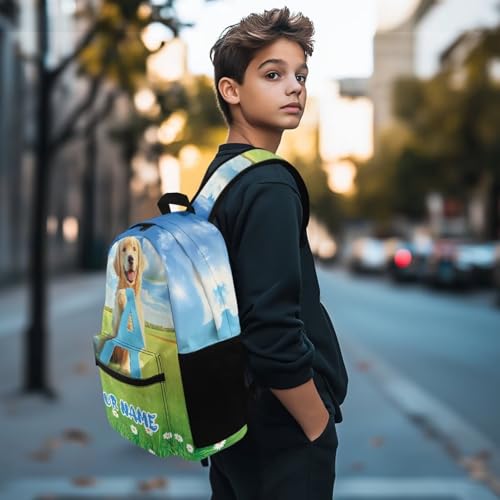 Wdktrgetd Lightweight School Backpack