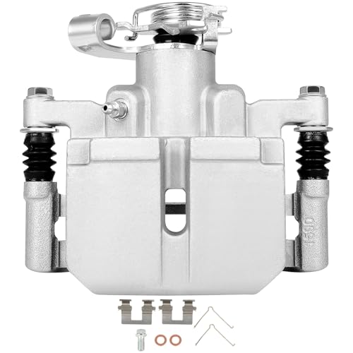 Image of SCITOO 18B5425 Rear Left Disc Brake Caliper Assembly w /Bracket For Dodge For Dart 2013-2016