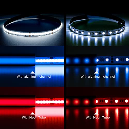 Tira LED RGBW 16.4FT 896LED/m 6500K Control Remoto miniatura 2