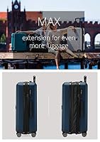 Hauptstadtkoffer Mitte Mittelgroßer Koffer (68 cm) 74-88 L, Dunkelblau – Ansicht 6