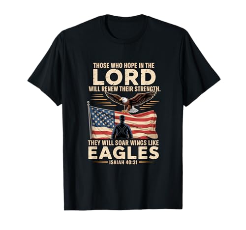 Those Who Hope In The Lord Eagles Camiseta
