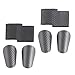 Protective Shin Pad with Shin Guard Sleeves Soccer Shin Guards with Sleeve Football Gear Shin Pad for Man Women Teen