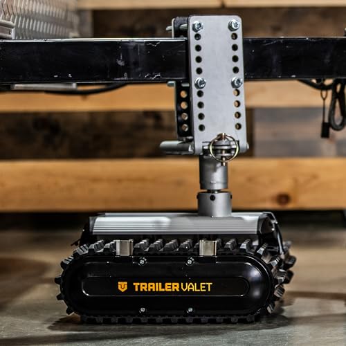 Trailer Valet TVRVR3: Wireless Remote-Controlled Trailer Mover Robot - 3,500 lbs Capacity, Compact Design, Corrosion-Resistant Aluminum Body, Heavy-Duty Traction Treads for All Terrains