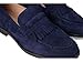 Cole Haan Women's Stassi Kiltie Loafers, Midnight Moon Suede, 9.5-B US