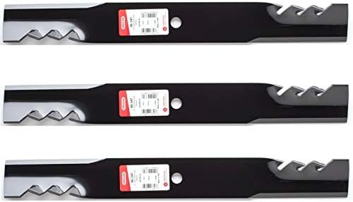 Accessorio Taglio Per Ferris 5101756S 3 Lame Oregon 91-622 Per Tosaerba Ferris - Taglia 52", Compatibili Con Modelli 21227S, 481711, Ecc. Lame Per Tagliaerba Ferris - Foto 6