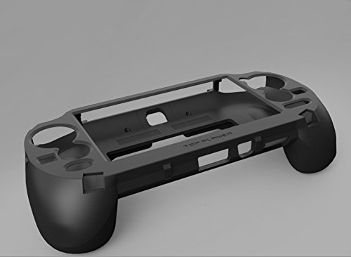 L3 R3 Matte Hand Grip Handle Joypad Stand Case With L2 R2 Trigger Grips Handel Holder Button For Ps Vita Psv 1000 （Black） #TOP6