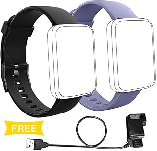Lintelek Replacement Bands and Charger Set for Smart Watch H19, Adjustment Replacement Straps