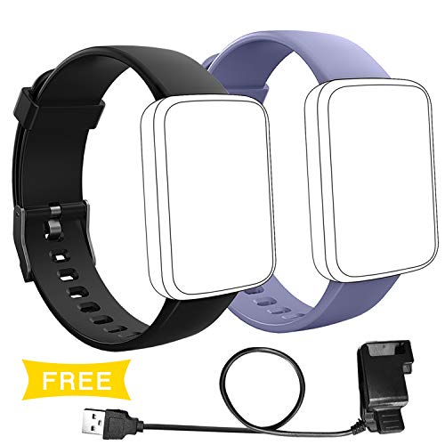 Lintelek Replacement Bands and Charger Set for Smart Watch H19, Adjustment Replacement Straps
