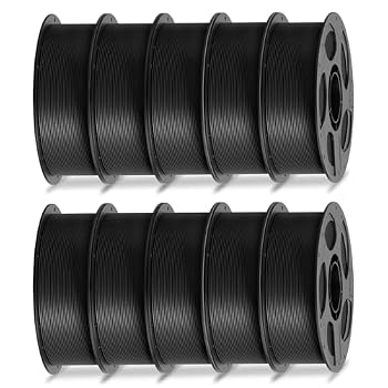 ANYCUBIC 3D Printer Filament PLA Bundle 10KG, Black