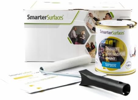 SmarterSurfaces Pintura Proyector Smart Blanco 4.5m² - Pintura Pa...