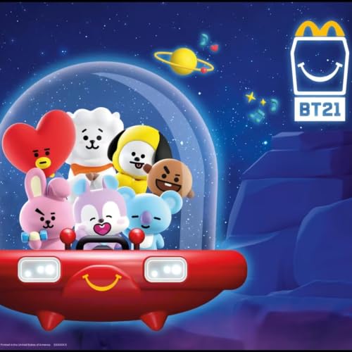 McDonald&rsquo;s Teams Up With BTS Again for BT21 Happy Meal: See the Toys