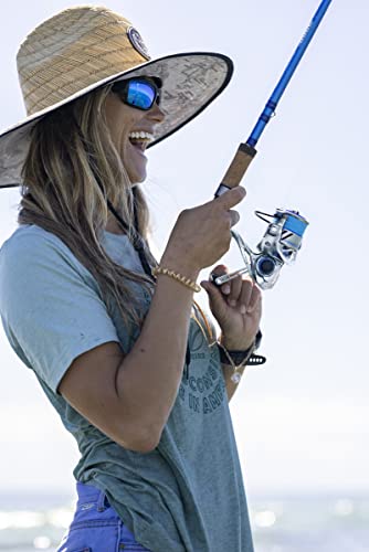 St. Croix Rods Sole Spinning Fishing Systems, Rod and Reel Combo, SOLS70HF-C, Blue Metallic - Thumbnail 4