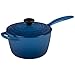 Le Creuset of America Enameled Cast Iron Sauce Pan, 2 1/4-Quart, Marseille