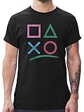 In der Farbe Schwarz und Größe M ein richtiger Hingucker: Zocken tee shirt