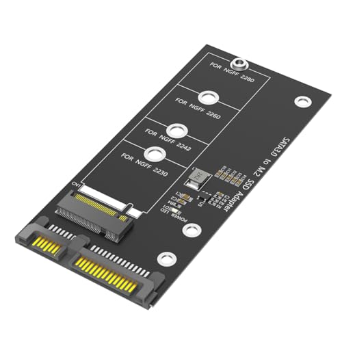 Lessfim M.2 NGFF  SATA ւ̃A_v^ J[h B L[/B & M L[ SSD Ro[^ANGFF M.2 2280 2260 2242 2230 SSD p iM.2 NVME ɂ͑ΉĂ܂j