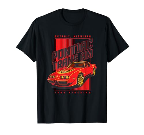 Trans Am Pontiac Firebird 1980 Detroit Classic Muscle T-Shirt