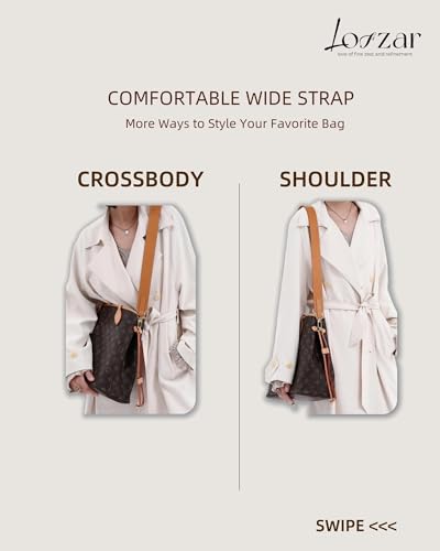 Vachetta Leather Replacement Bag Strap/Strap Pad Fit for Neverfull Speedy and More2