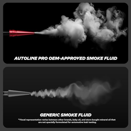Image of AutoLine Pro Best Ranked Smoke Fluid Solution for Automotive Smoke Machines, 2-Pack 16oz Total (EVAP, Vacuum, and More) [Not for Ventus]