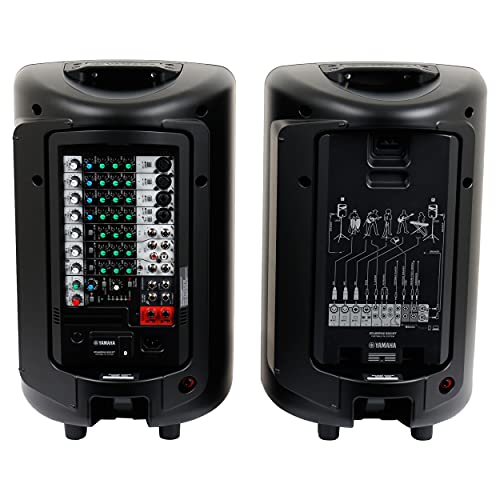 Enceintes Yamaha STAGEPAS 600BT Bluetooth sans fil 2 voies - vue 7