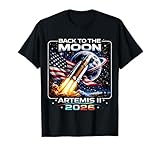 Artemis Launch Back to The Moon 2026 T-Shirt