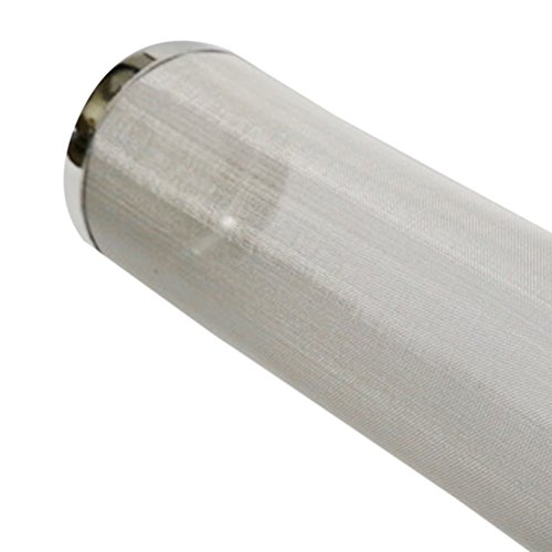 Beer Dry Hopper Filter,Stainless Steel Hop Strainer Micron Mesh Beer Filter Cartridge (2.8 X 11 Inch) #TOP3