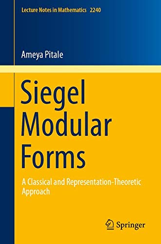 Buy Siegel Modular Forms — BookShops.in