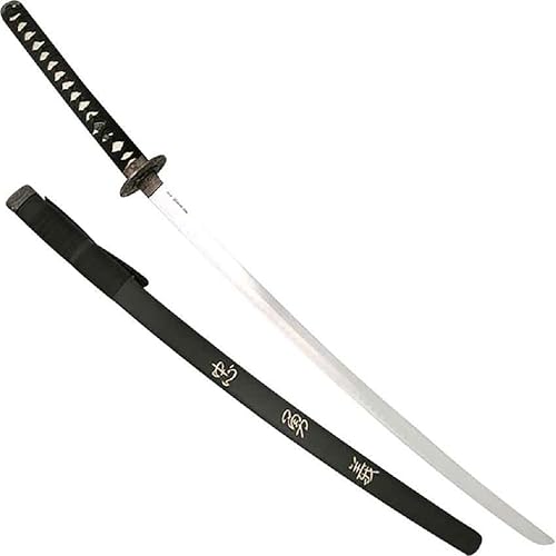 Espada Katana japonesa de último samurái con soporte libre