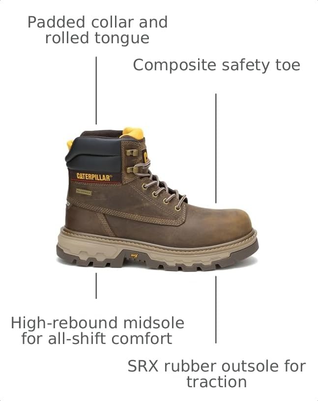 Image of CAT Mens Colorado Equip 6 inch Waterproof Composite Toe