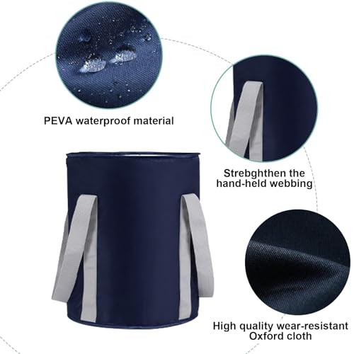Bañera plegable grande para pies con asa miniatura 5