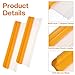 Douaowoc Car Squeegee, 6 Pack 12 inch Flexible Car Water Scraper Tool Silicone Window Squeegee for Cars Or Home Use, Washing & Wiping Glass, Mirror & Shower Doors, Yellow