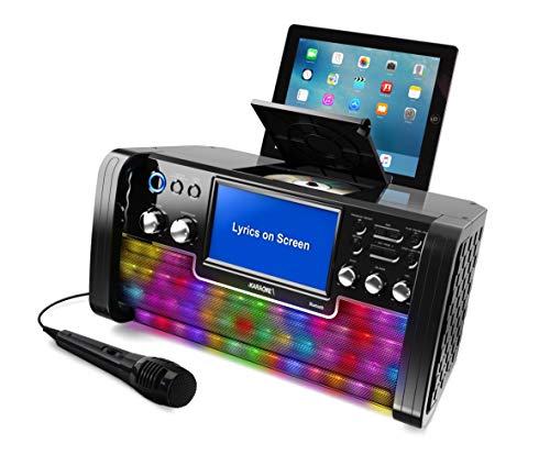 Ikaraoke Ks780-Bt Bluetooth Cd&G Karaoke System, Black #TOP4