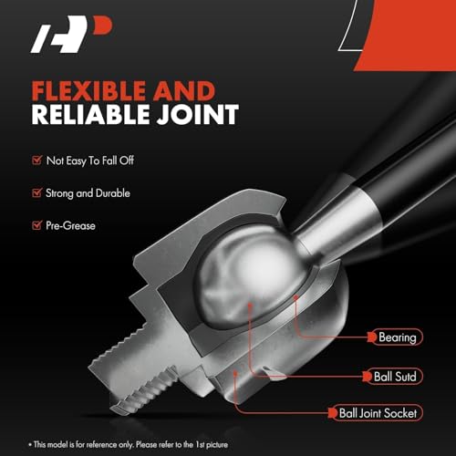 A-Premium 4Pcs Front Inner & Outer Tie Rod Ends Kit, Fit For Chevy & GMC & Cadillac - 1999-2007 - Silverado Tahoe Suburban 2500 Avalanche Sierra Yukon (XL 1500/2500) Escalade (ESV/EXT) by A-Premium - Used condition - Image 6