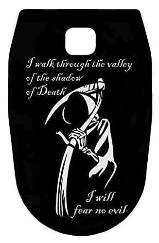 Molon Labe Engraving Magazine Base Plate for Smith & Wesson M&P 9mm/40 Grim Reaper Psalm 23:4
